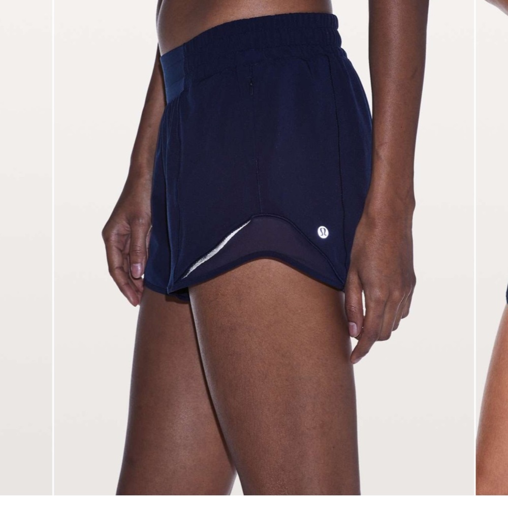 lululemon athletica Dark Blue Athletic Shorts